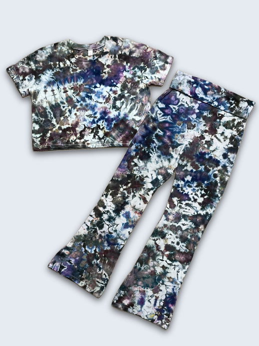 Black & Blue Yoga pants & shirts